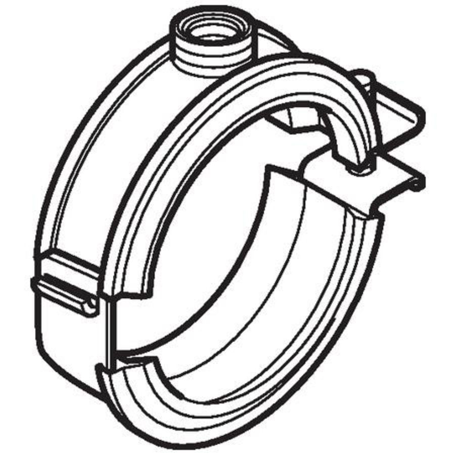Geluidsisolatiebeugel 75mm M10 Geberit