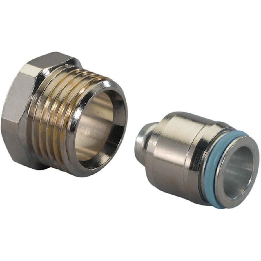 Schroefkoppeling MLC tbv Danfoss 16x2mm-1/2"bt. Uponor