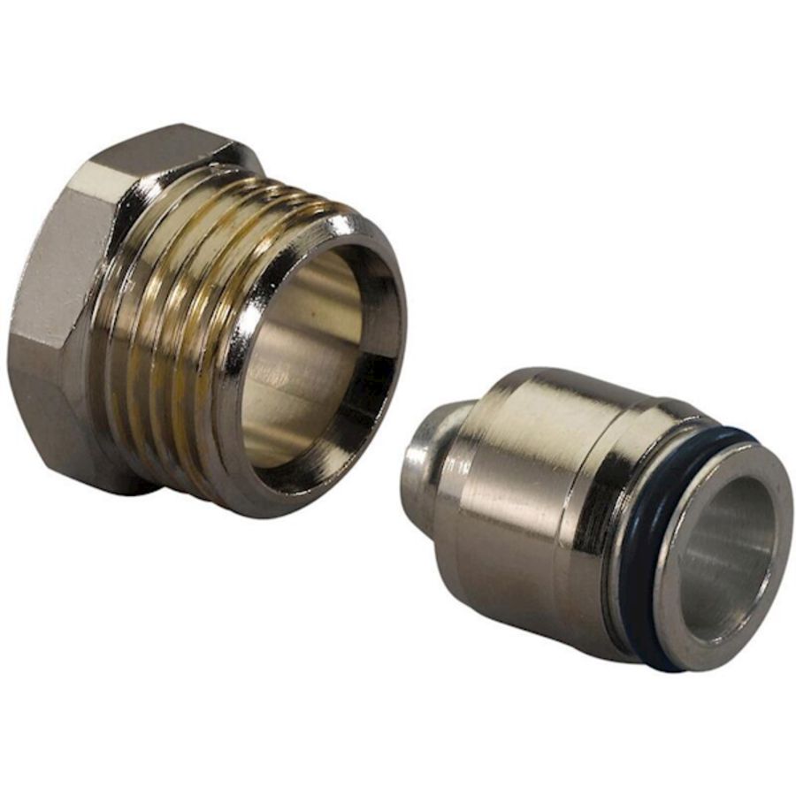 Schroefkoppeling MLC tbv Oventrop 16x2mm-1/2"bt. Uponor