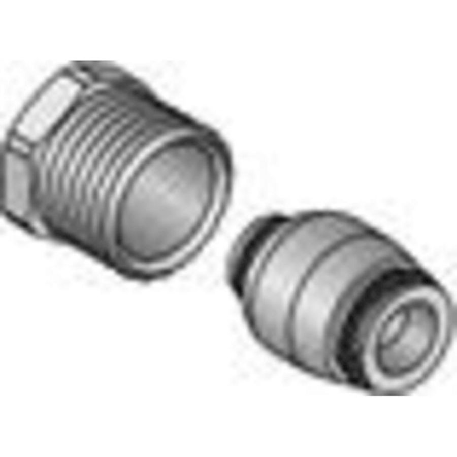 Schroefkoppeling MLC tbv Oventrop 16x2mm-1/2"bt. Uponor