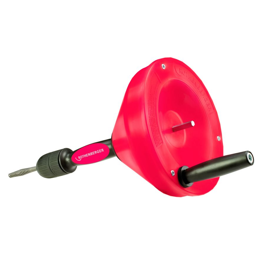 Afvoerreiniger / ontstopper  ROSPI 8 H+E met veer 8mm 7,5m lang ROTHENBERGER