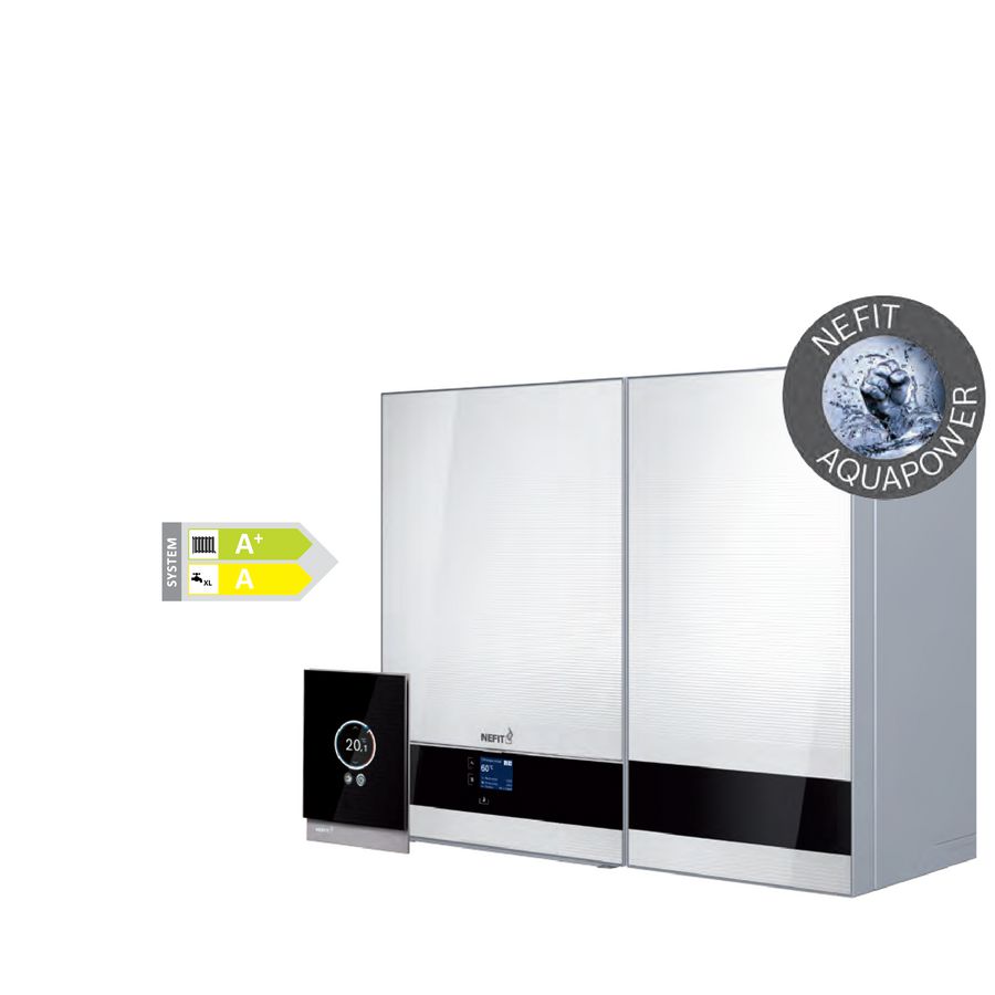 CV-Ketel 9000I Aquapower Plus HRC 30/CW6 incl. univ. adapter Nefit