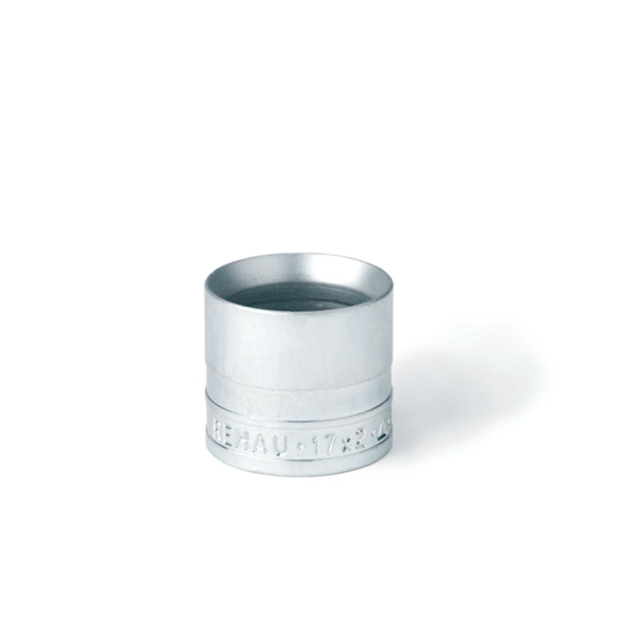 Schuifhuls messing verzinkt RAUTHERM 17x2,0mm REHAU