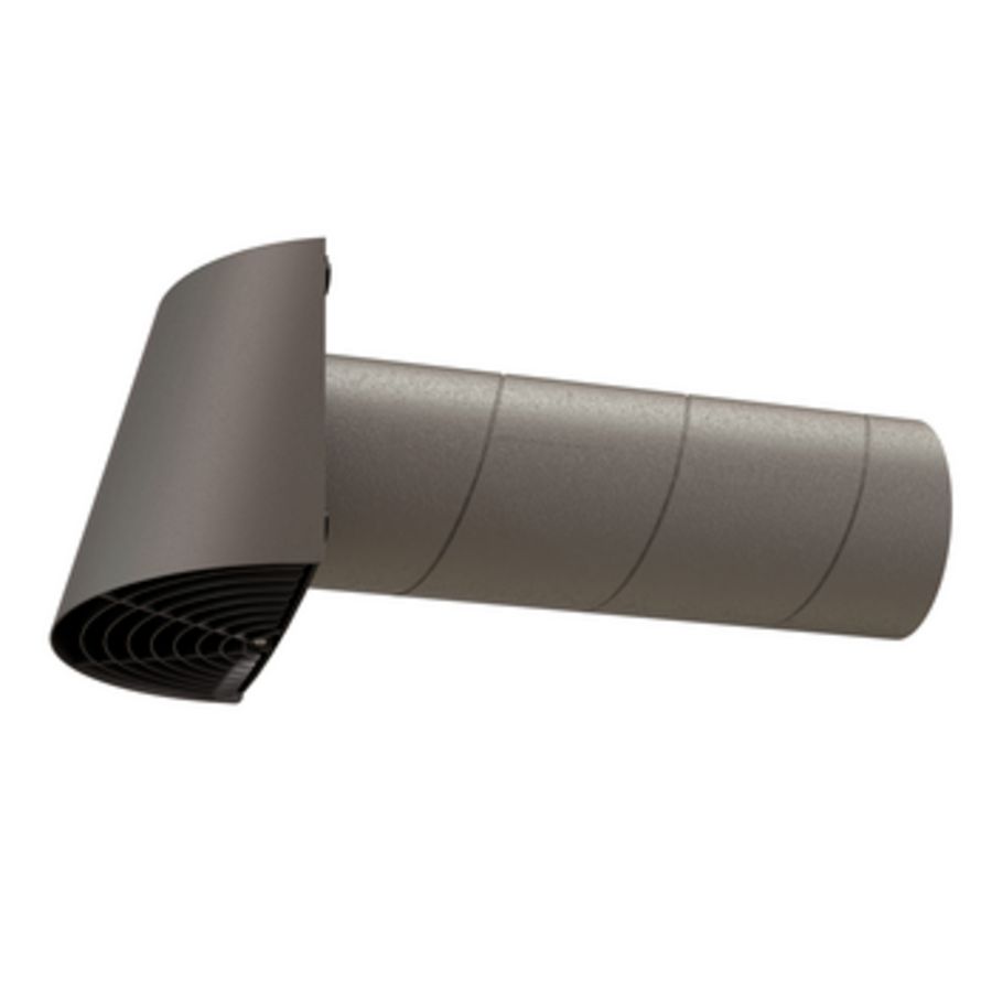 Muurdoorvoer / gevelkap geisoleerd CONTEGO Ø200mm/Ø180mm antraciet tbv mechanische ventilatie Ubbink
