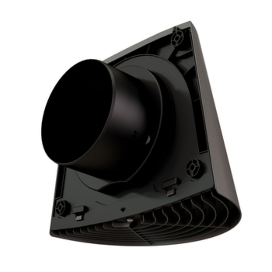 Muurdoorvoer / gevelkap geisoleerd CONTEGO Ø160mm/Ø150mm antraciet tbv mechanische ventilatie Ubbink