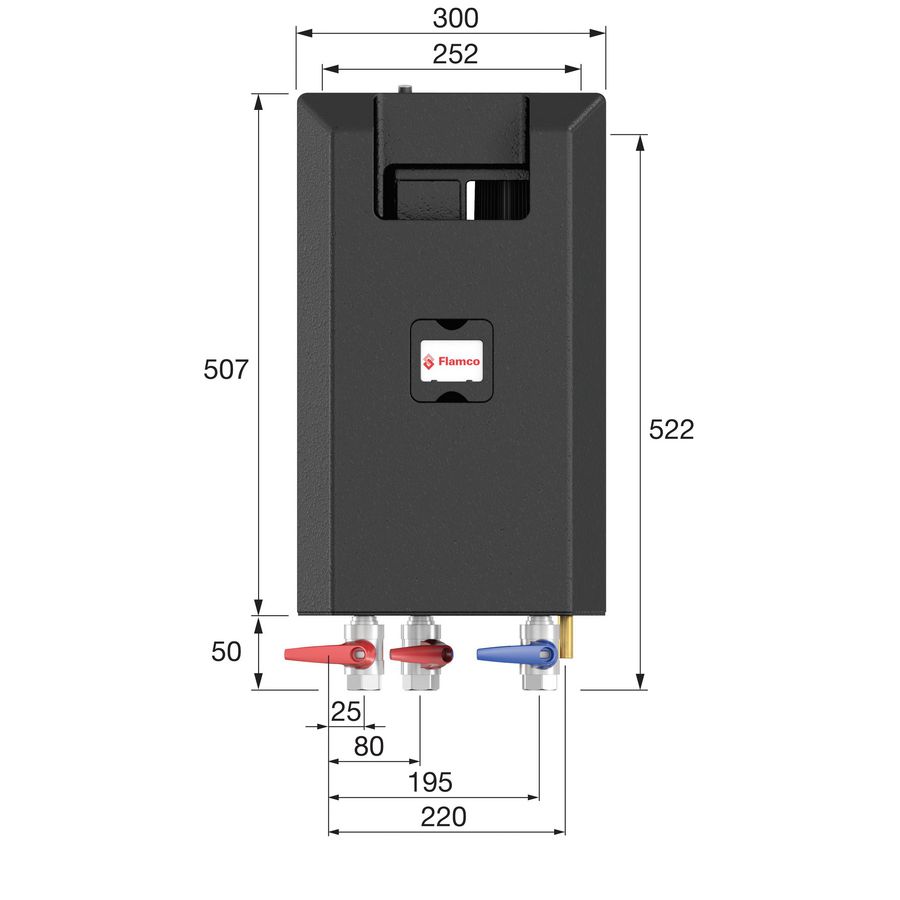 Tapwaterset EcoMechanic Compact Tap CW5 Meibes