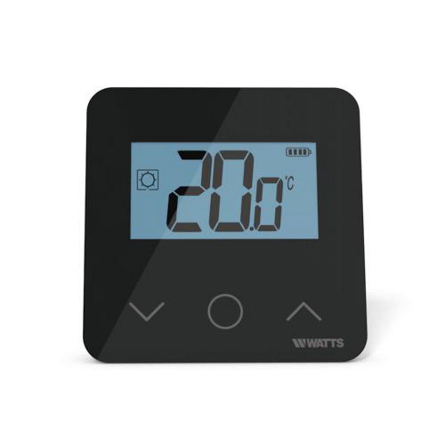 Kamerthermostaat Belux digitaal BT-D03RF zwart 868MHz 36.222 Albrand