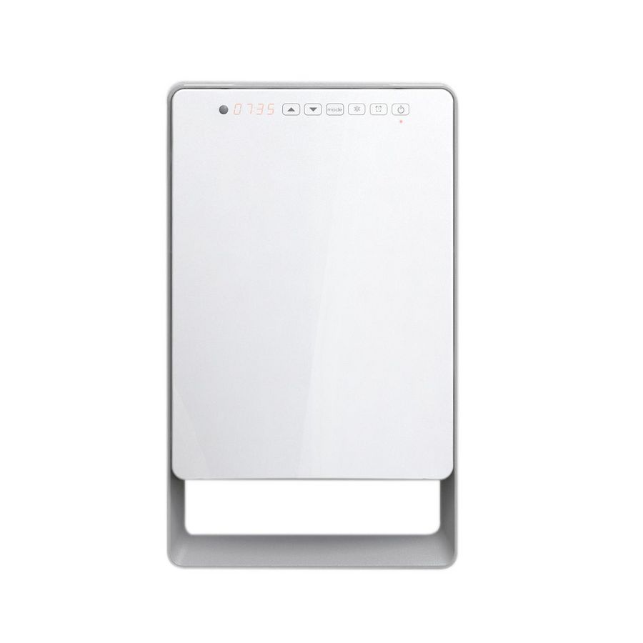Elektr. badkamer ventilatorkachel / fan heater AURORA TOUCH wit 1000W DRL