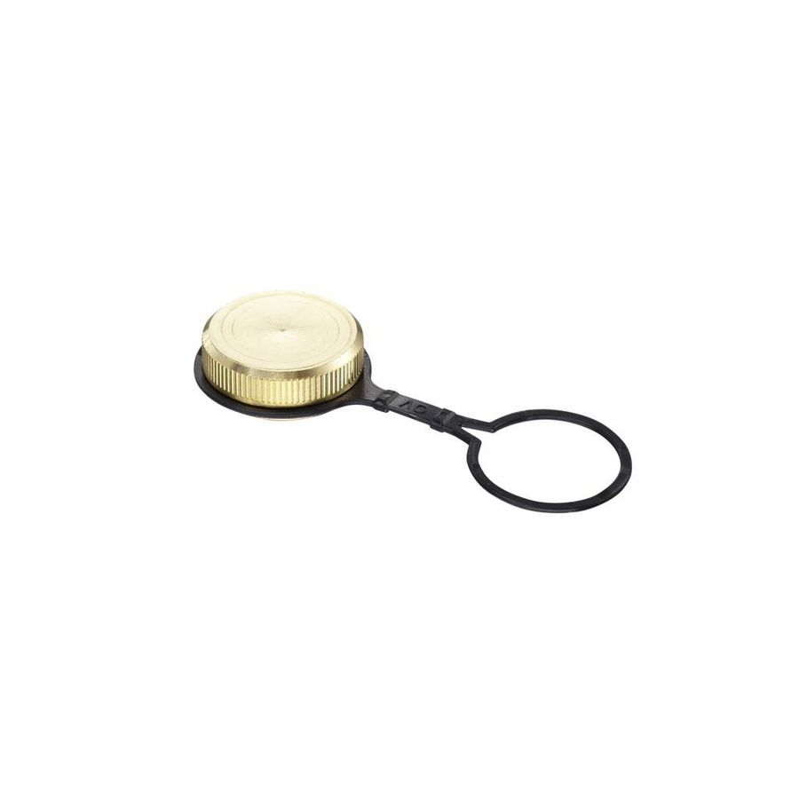 Afsluitkap m. afdichtschijf en bevestigingslus DN10 1/2" bn. Oventrop
