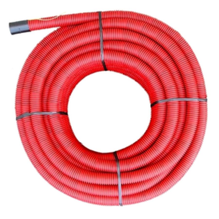 Mantelbuis PE-HD 110X95mm R50M incl. trekdraad+aansluitmof Conex