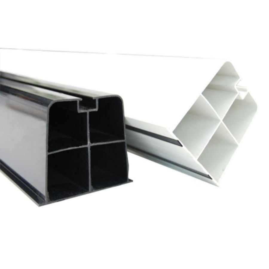 Set a 12st. Opstelbalken EX.38-350 pvc 100x100mm L=350mm zwart VVE=8 Castel Engineering