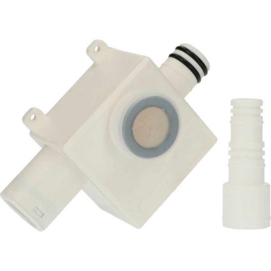 Condenssifon wit SIFON-0 20mm m. verloop 16-18mm VVE=20 Castel Engineering