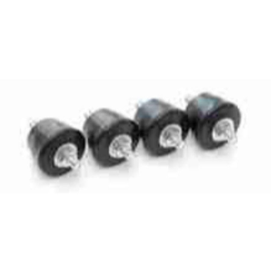 Zak a 4st. rubber trillingdempers BVDCO conische 2x M8 bt. Castel Engineering