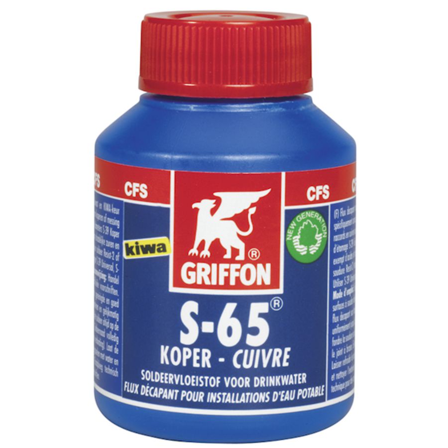 Flacon a 80ml Soldeervloeistof S-65 CU k Griffon