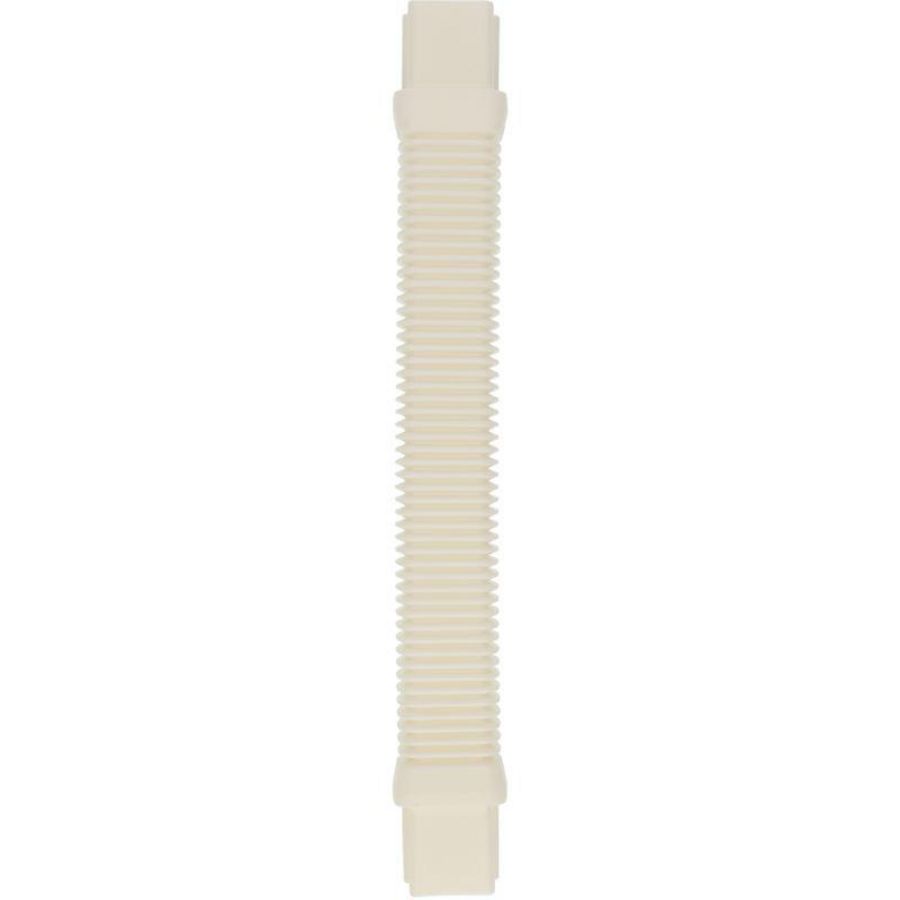 Flexibel leidingstuk 65x50mm wit PVC RAL9010 Canalit