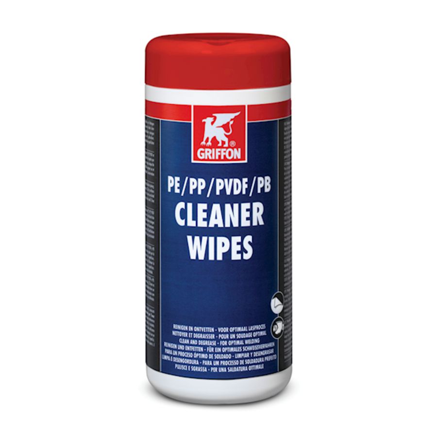 Reinigingsdoek PE Cleaner Wipes pot a 100st. Griffon