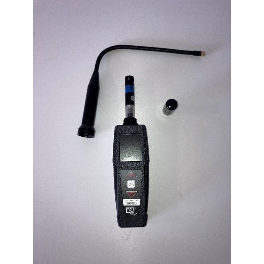 Pompgestuurde Gaslekzoeker MRU 500GD met RF sensor gekalib.