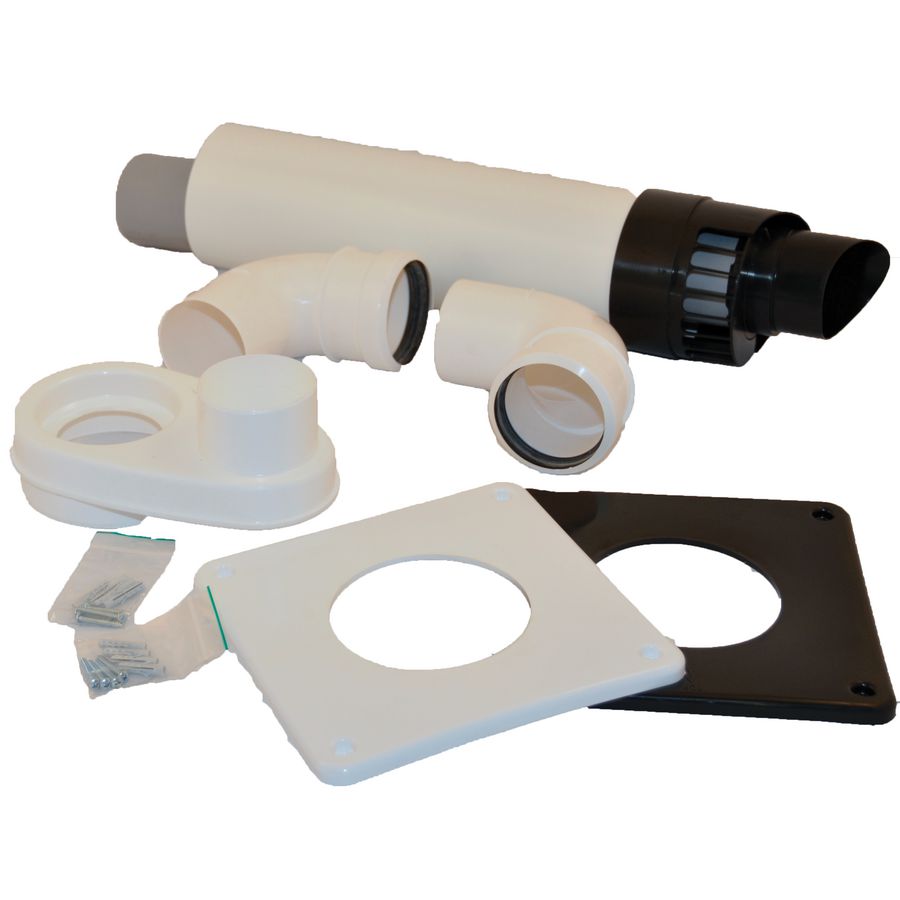 Muurdoorvoerset kuststof 60-100 9000i Nefit