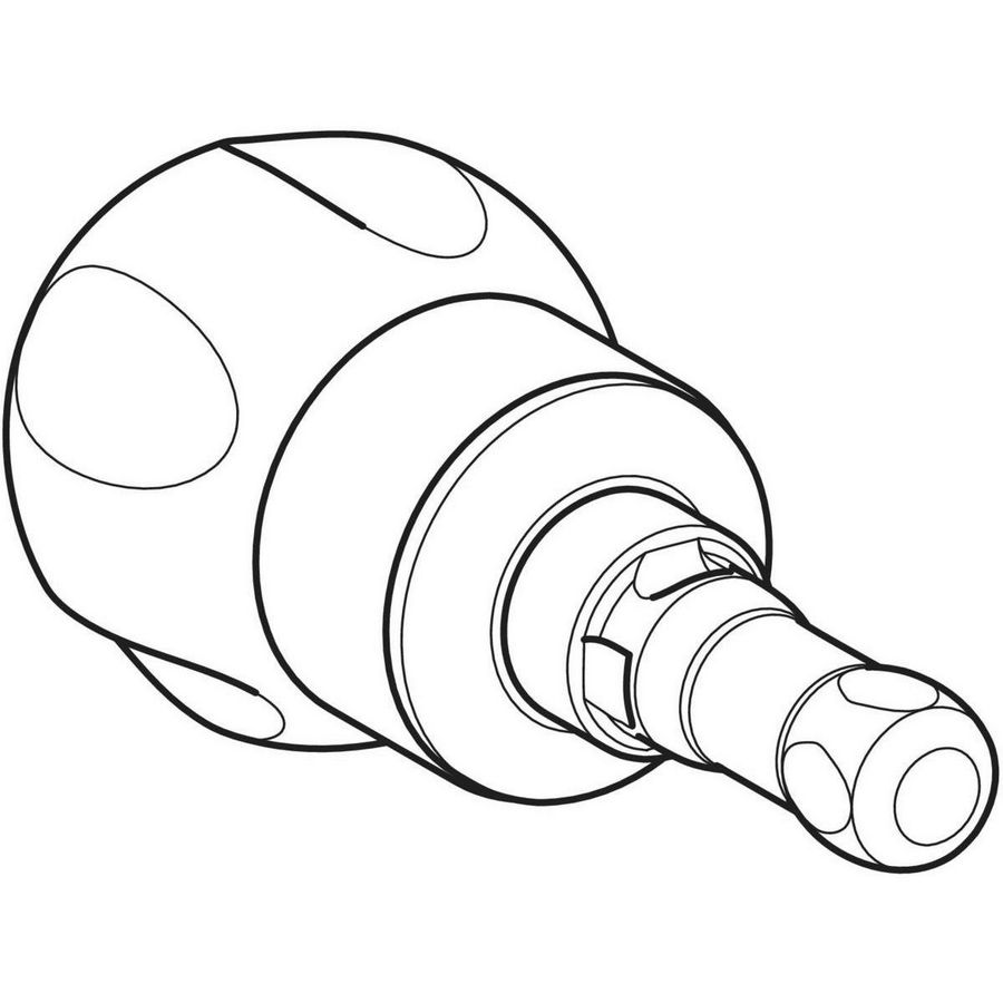 Ontbraam- en kalibreerdoorn buis v derden ø16mm wand 2,0-2,2mm Geberit