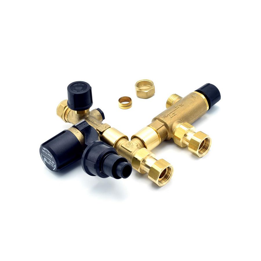Thermostatische Meng-Inlaatcombinatie Itho Daalderop