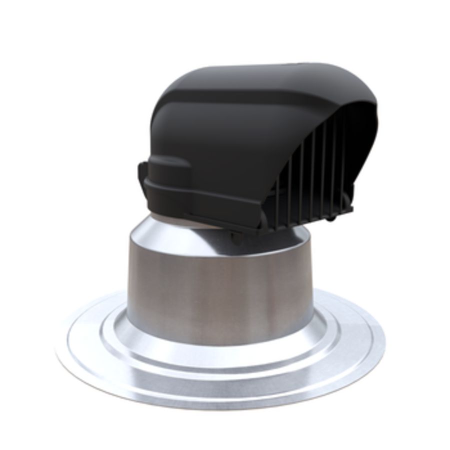 Kabel- en leidingdoorvoer plakplaat geisoleerd 120mm aluminium Ubbink