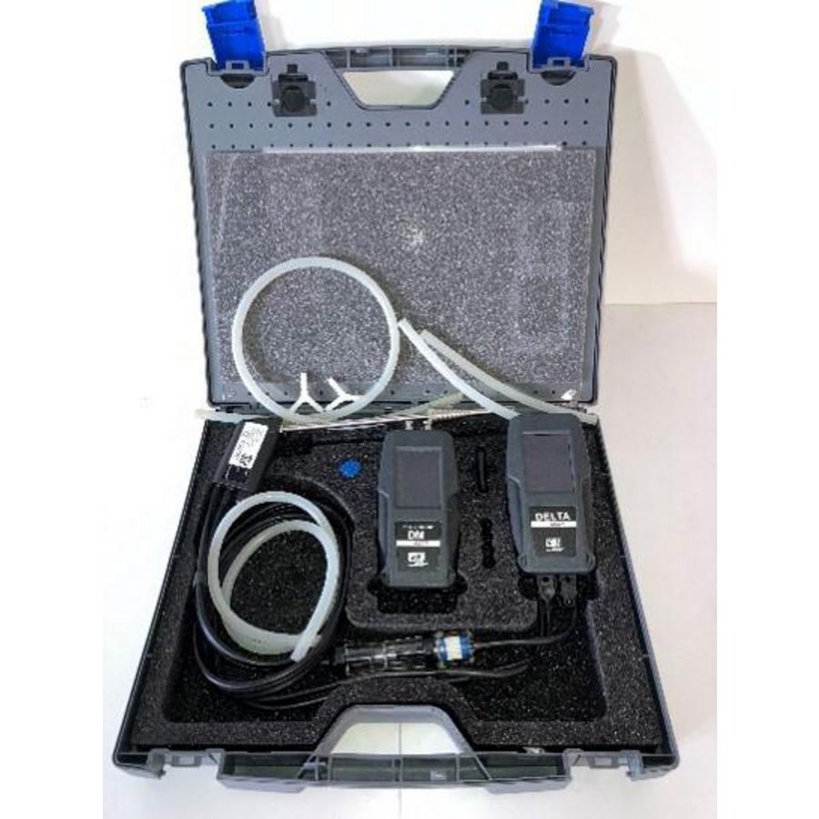 Vakmanschap CO2 rookgasanalysemeter DELTAsmart / drukmeter DM9600 MRU