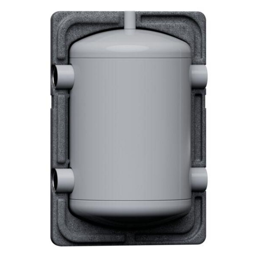 Buffervat STORATHERM HEAT MINI-H-25 3bar grijs 25ltr. tbv (hybride)warmtepomp Reflex