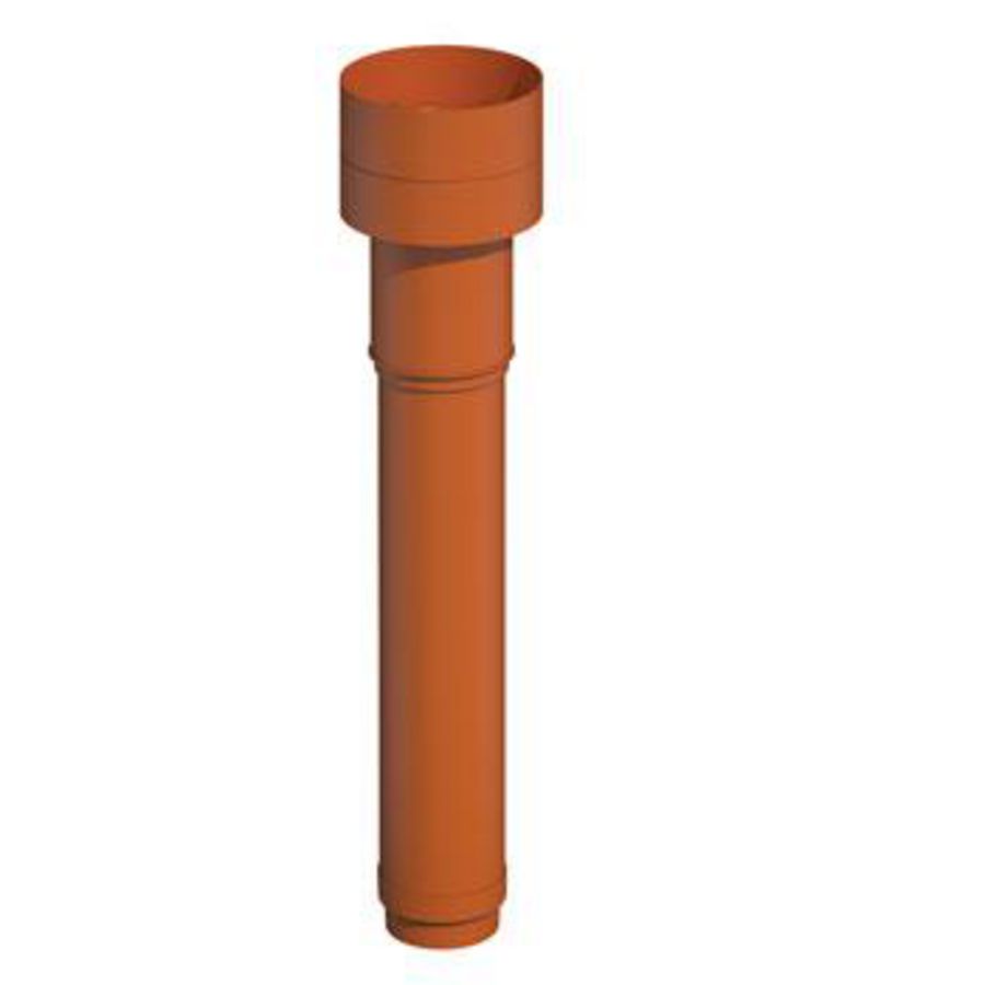 Ventilatiedakdoorvoer Ventub 110 780mm terracotta Ubbink