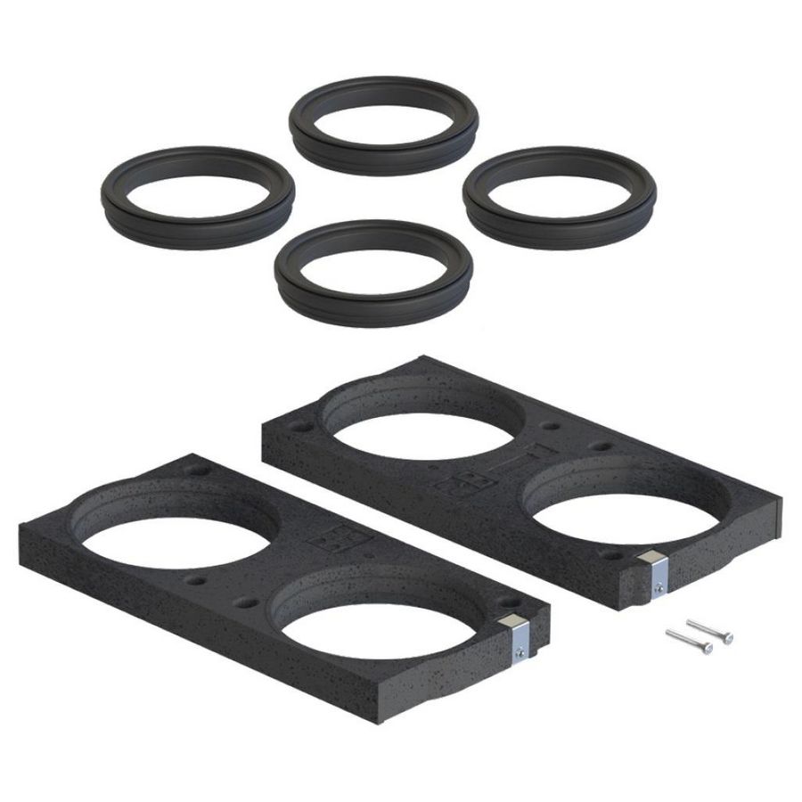 Adapterset tbv opbouw ComfoClime 36 op ComfoAir Q450 / Q600 Zehnder