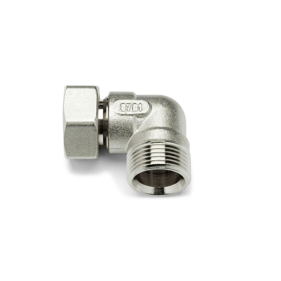 Bocht 90°  (3/4"- 3/4") voor ventielset VASCO