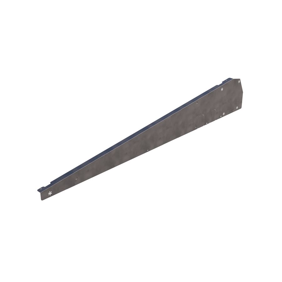 FlatFix Fusion 1007233 Winddeflector Rechts Portrait Zwart Esdec