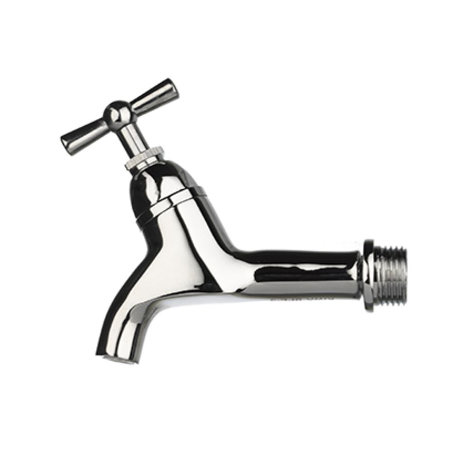 Tapkraan chroom krukbed. glad 1/2"bt. k BPE