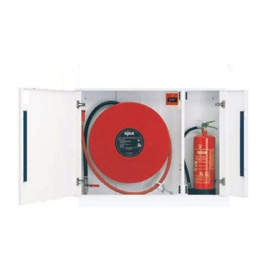 Varigrip haspelkast Combi 790x1090x225mm scharnier links met meldervak 87x87mm excl. montageset Ajax