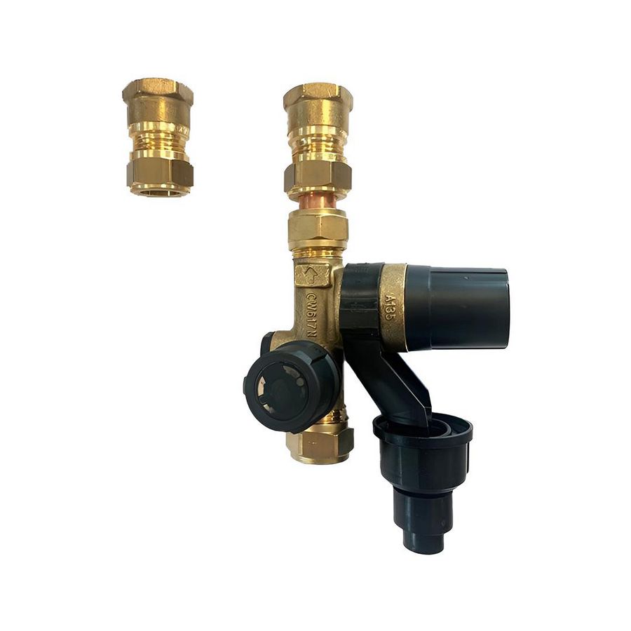 E-SMART boiler aansluit set 6 bar 120 / 150 liter MASTERWATT