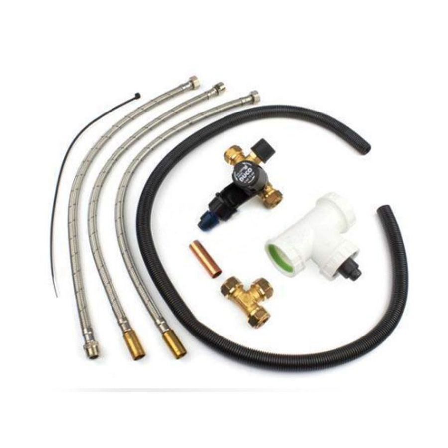 Boileraansluitset LUNA 6bar tbv keukenboiler MASTERWATT