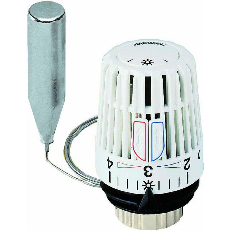 Thermostaatkop 2m. capillair wit IMI Heimeier