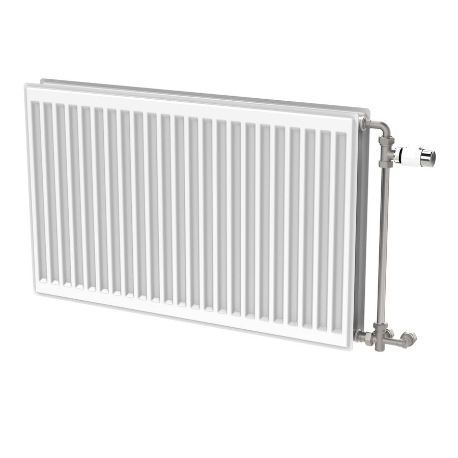 Paneelradiator STANDARD ALL IN wit 300-33-900 1276W incl. L-consoles Henrad