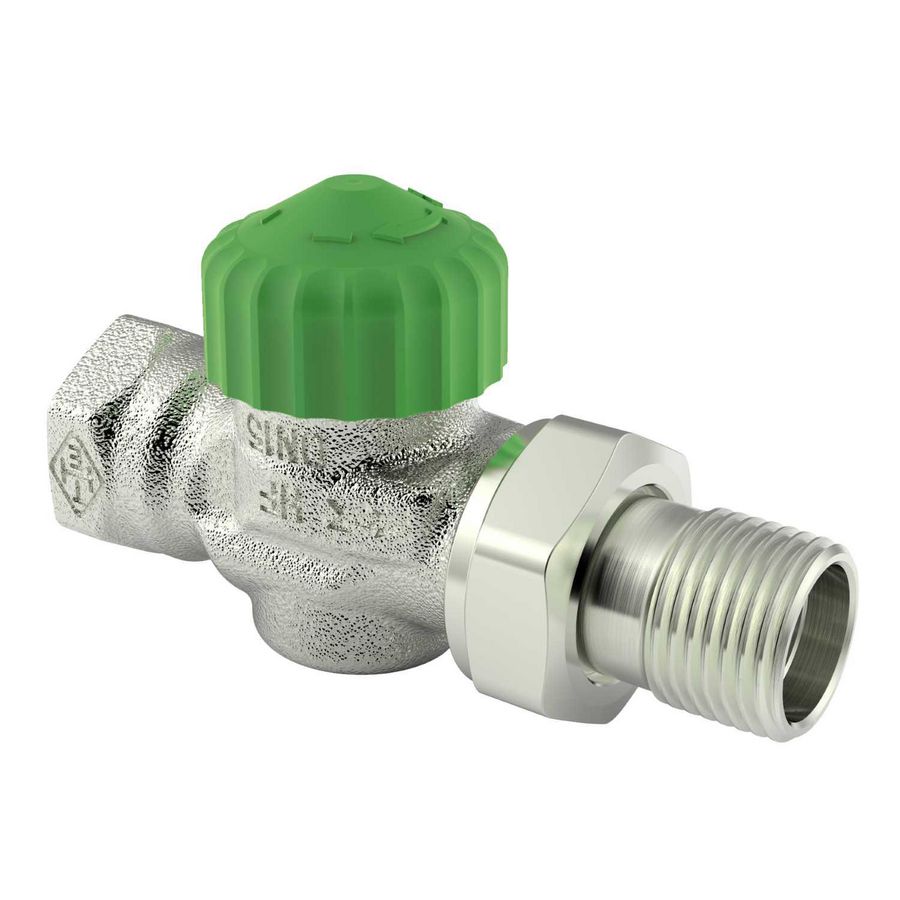 Afsluiter thermostatisch dynamisch ECLIPSE-300 DN15 1/2" recht Heimeier