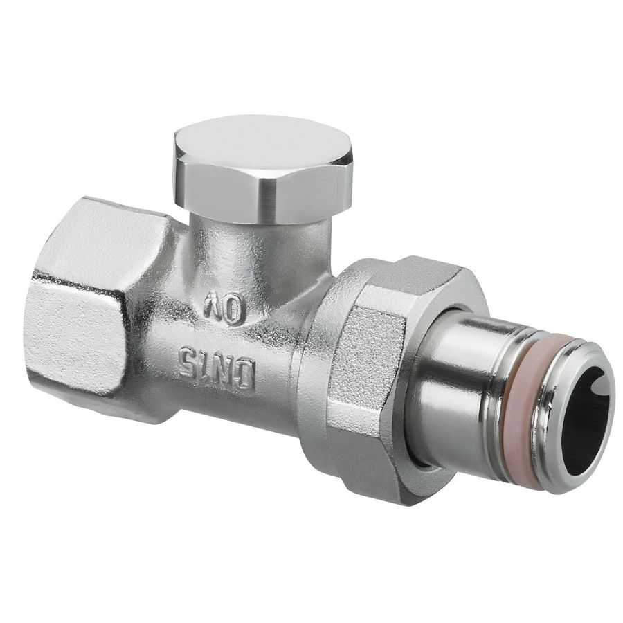 Radiateurblokkeerklep Combi 2 recht model DN15 met sel Oventrop