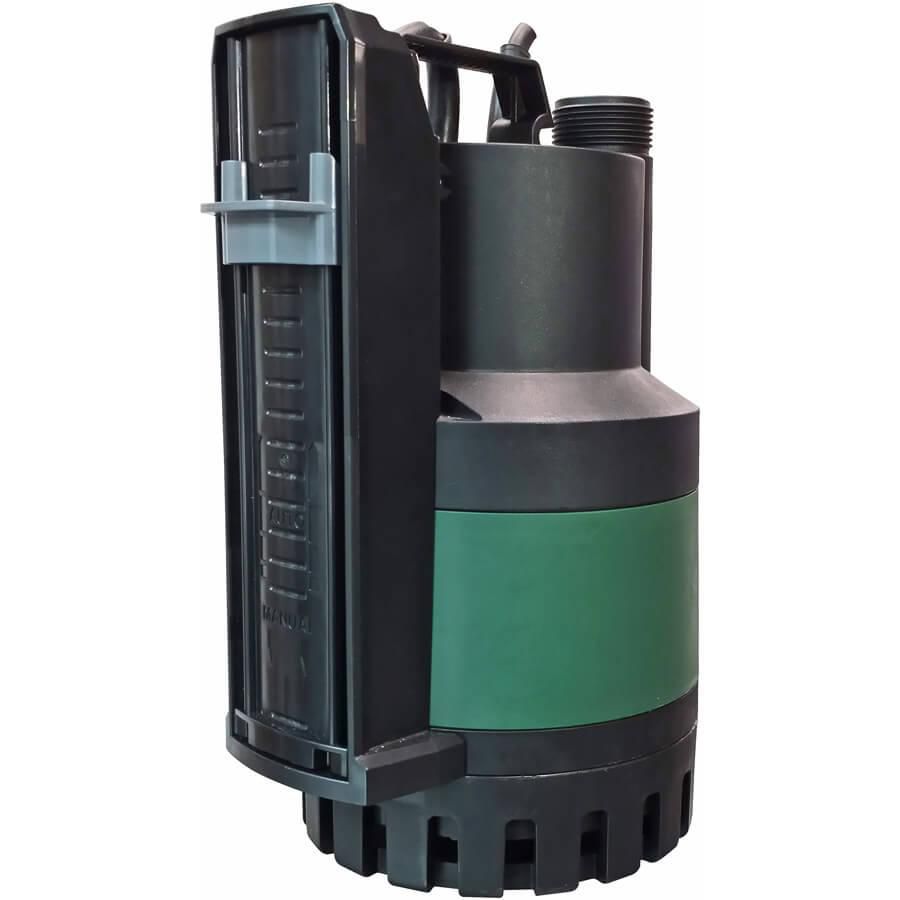 Dompelpomp NOVA UP 300 M-AE vlakzuigend 3mm met vlotter 9000l/u 7,5m. DAB