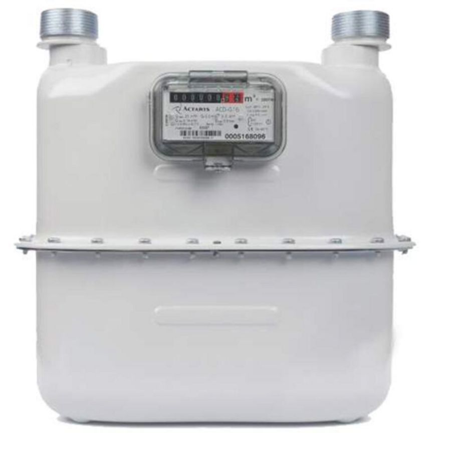 Balgengasmeter G16 1.1/2" 25 Nm³/h hoh 300mm excl. koppeling Itron