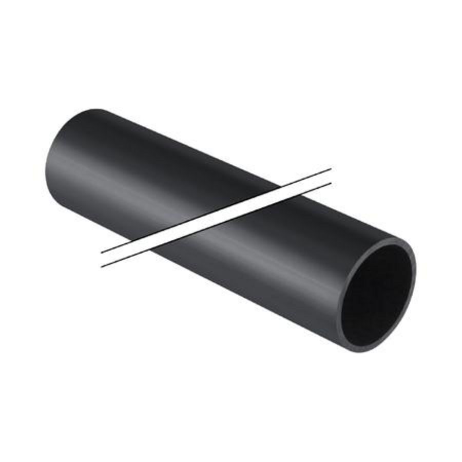 Lengte a 3mtr. Polyethyleen (PE) afvoerbuis Silent-db20 geluidsarm 75mm WD=3,6mm Geberit