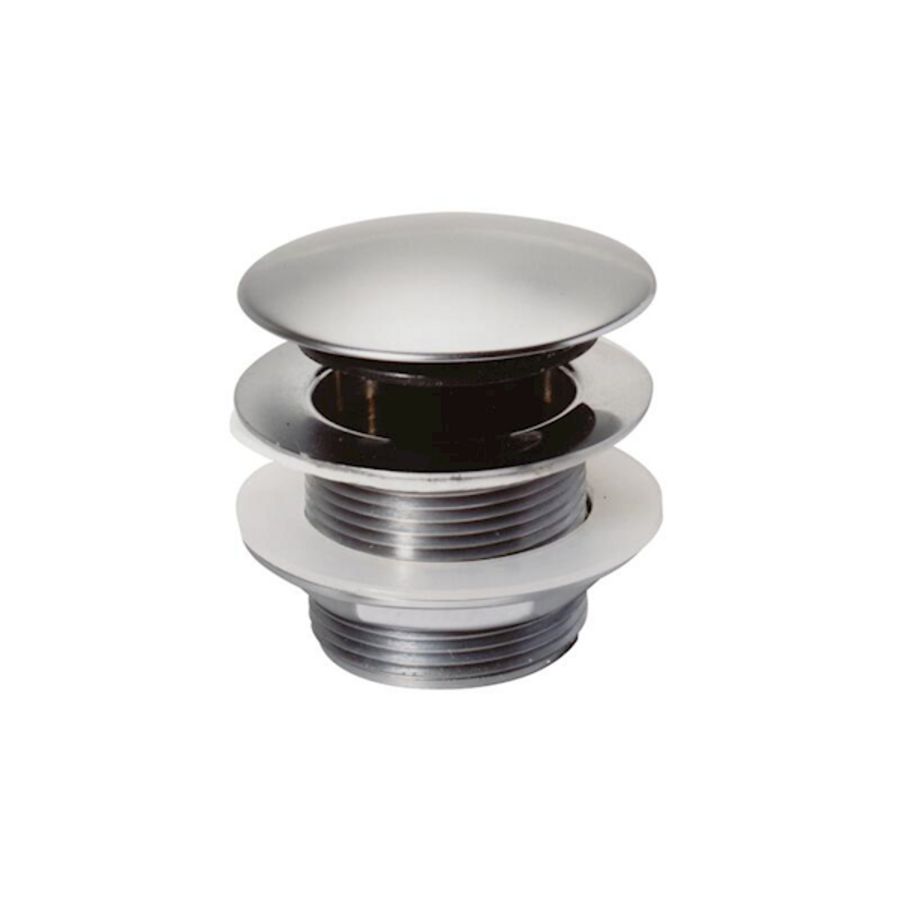 LX Badafvoerclicker chroom 1.1/2"x70mm McAlpine Walraven