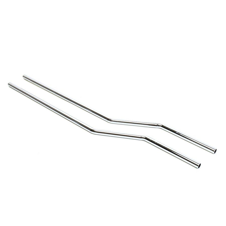 Set a 2st. Aansluitbuis 15mm x 700mm m. sprong chroom Glad Itho Daalderop
