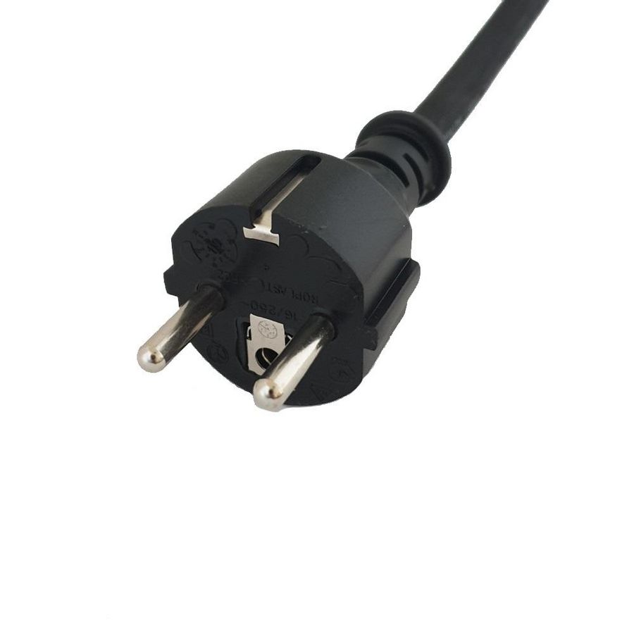 Neopreen aansluitsnoer H07RN-F 3G1,50 zwart 2mtr. HK / HAKA