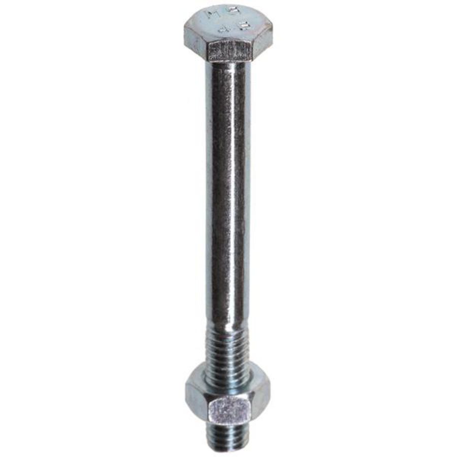 Zeskantbout + moer verzinkt M10x45 DIN601/555 VVE=4 ASF Fischer