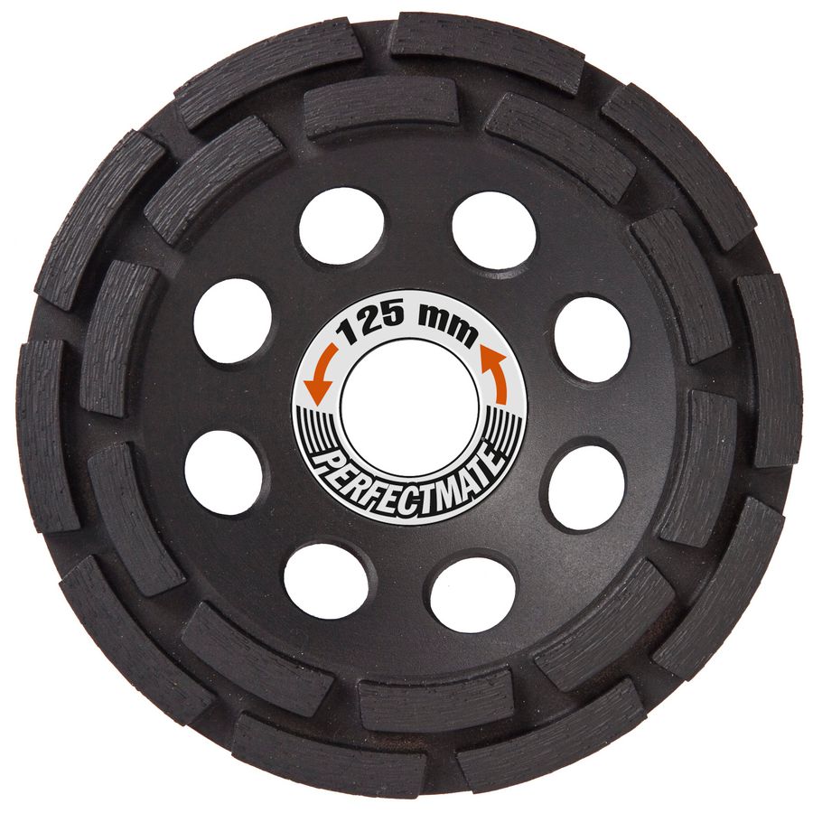 Diamantslijpkop 125mm asgat 22.23mm ASF Fischer
