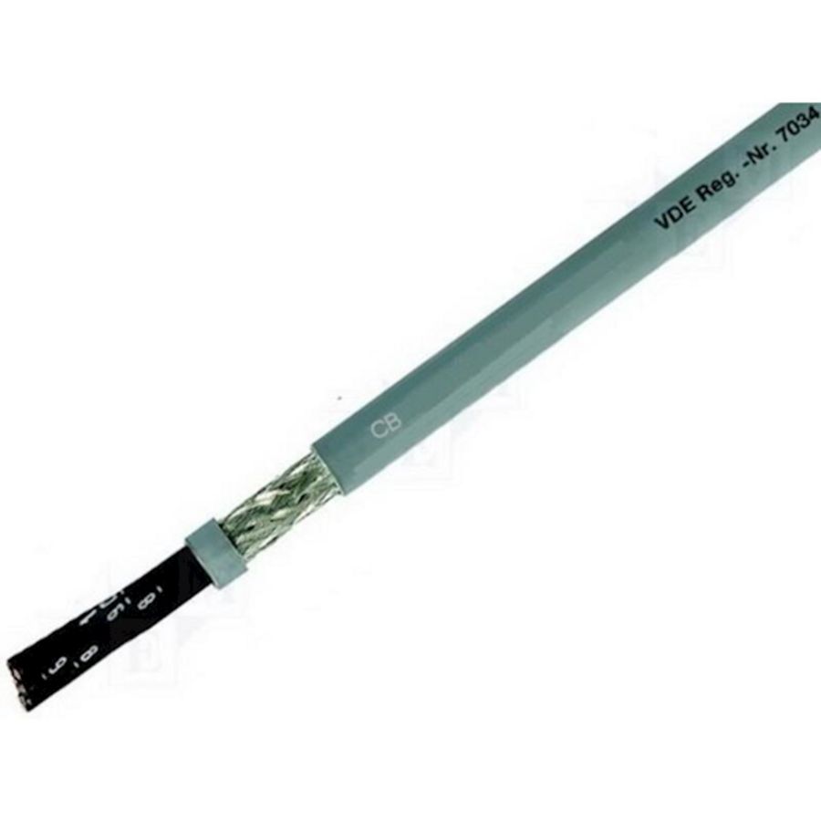 Rol a 25m. flex. stuurstroomkabel YSLCY-JZ afgesch. 2x0,75mm²! Donné