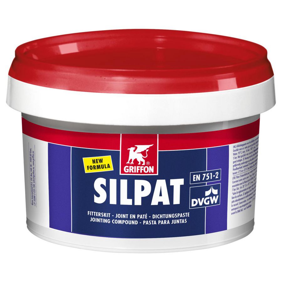 Fitterskit / afdichtingspasta SILPAT pot a 450gram Griffon