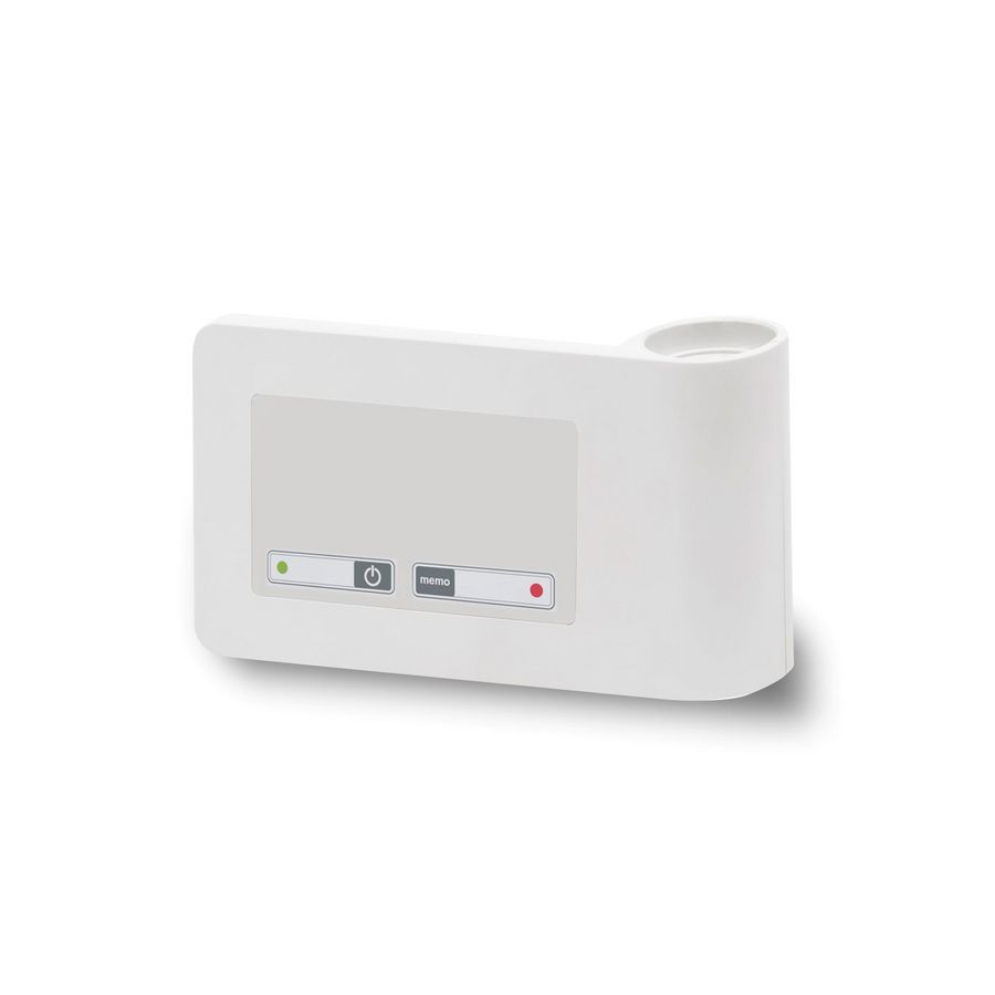 Regeling (ontvanger + draadloze thermostaat) E-VOLVE E-V-RF wit (montage ontvanger rechtsonder elek. radiator) VASCO